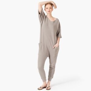 Tkees Waffle Jumpsuit Steel Gray size 2